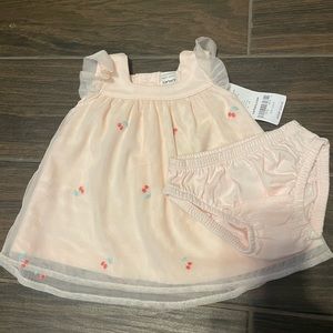 🎄3/$15 NWT Carters Baby Dress